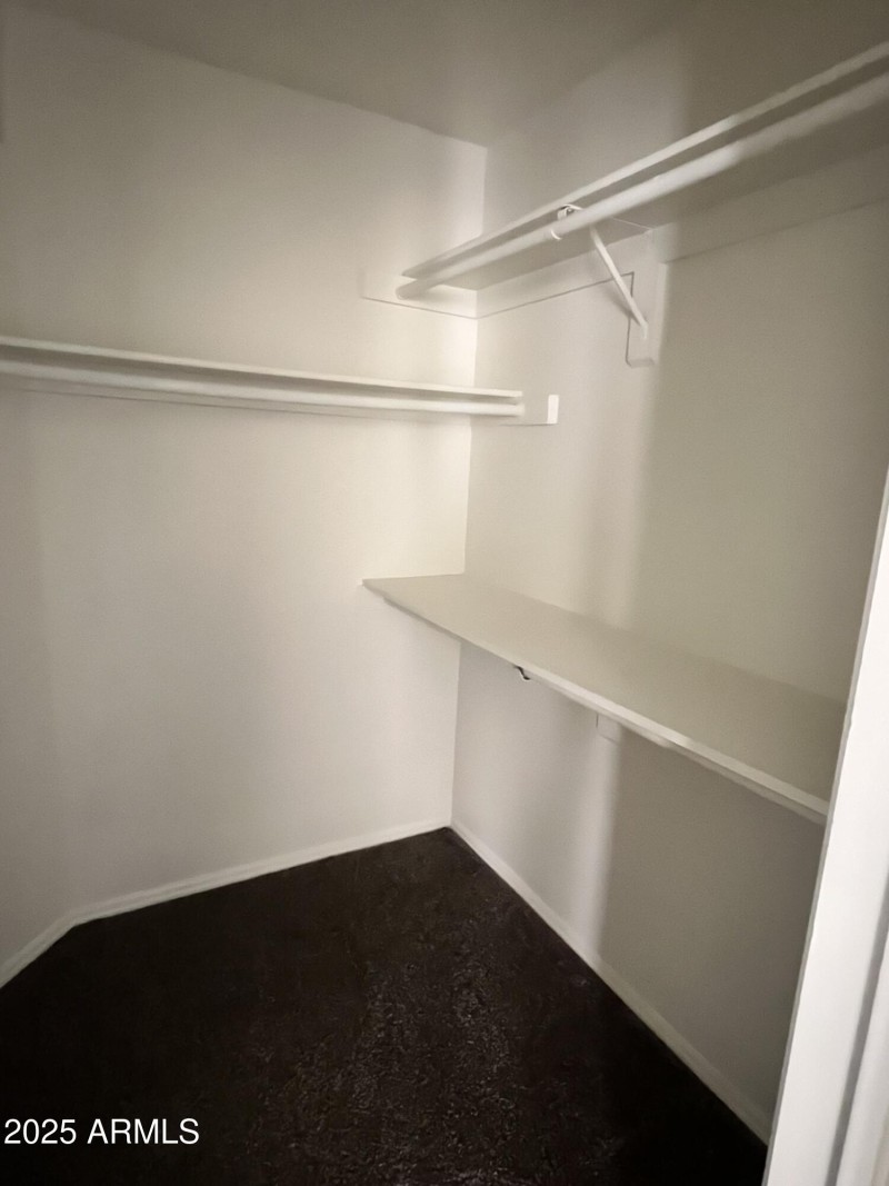 Primary closet