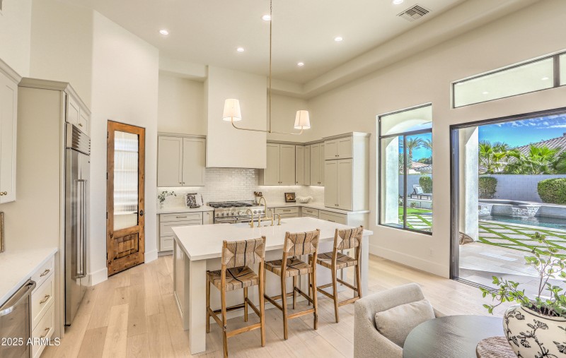 Kitchen from breakfast area