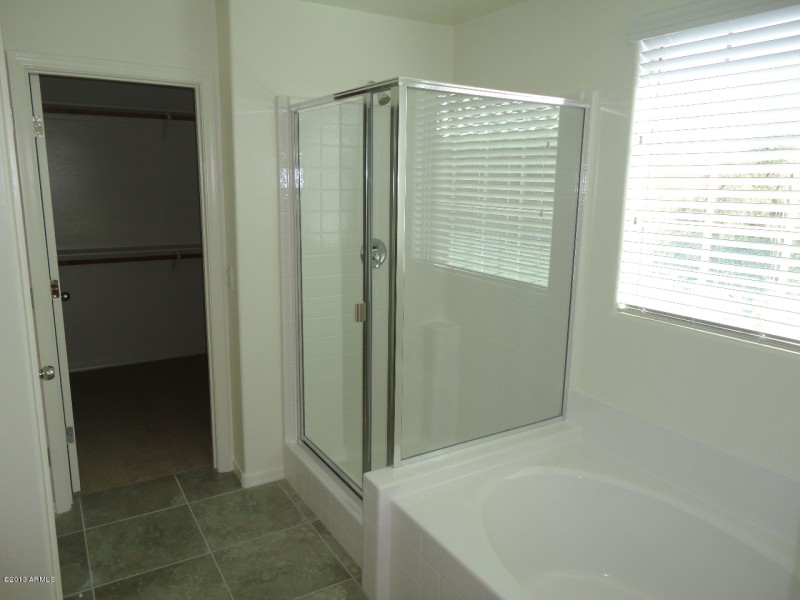 Master Bathroom with Tub and Shower