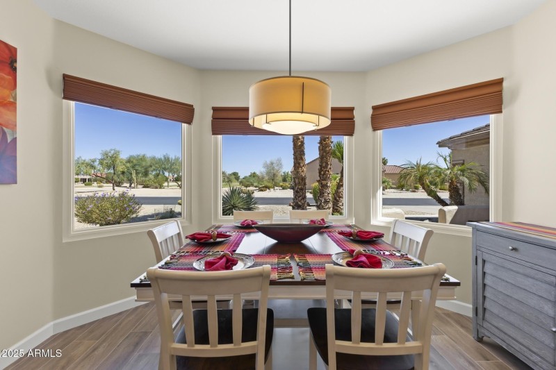 Expansive views from Breakfast Nook