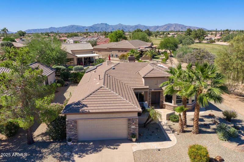 Breath taking aerial view