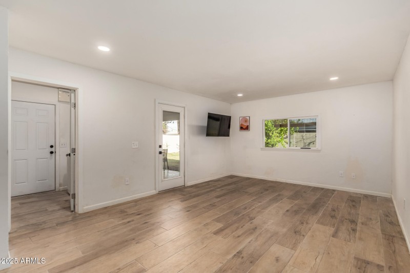 Family room to laundry