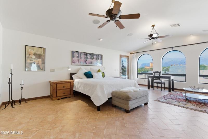 Primary Suite with tile flooring