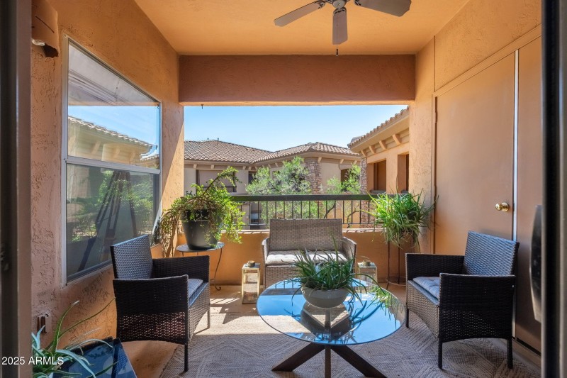 Beautiful spacious balcony