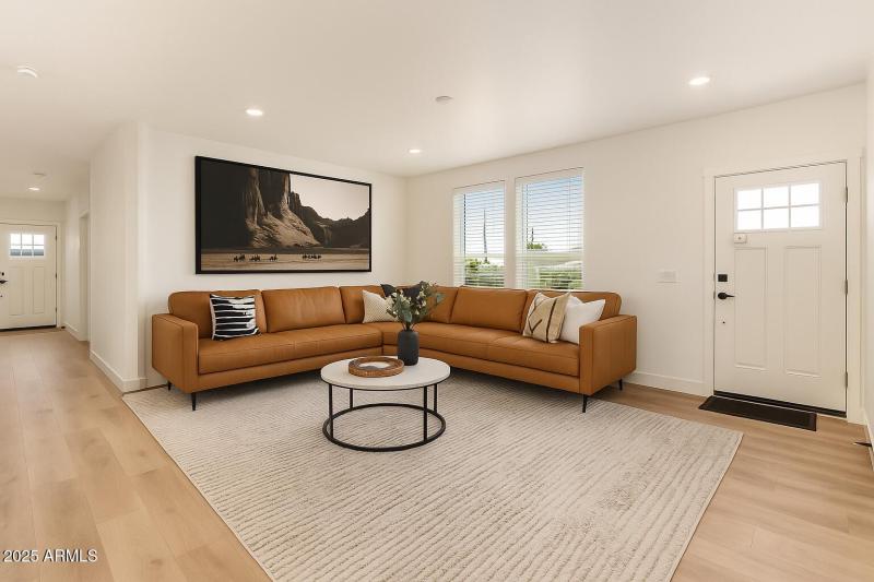 FURNISHED LIVING ROOM