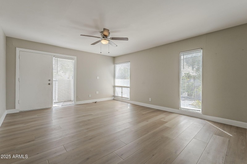 Spacious Living with Patio Door