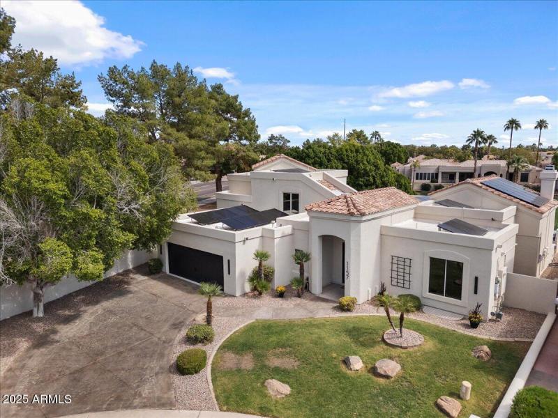 03-Aerial Front of home