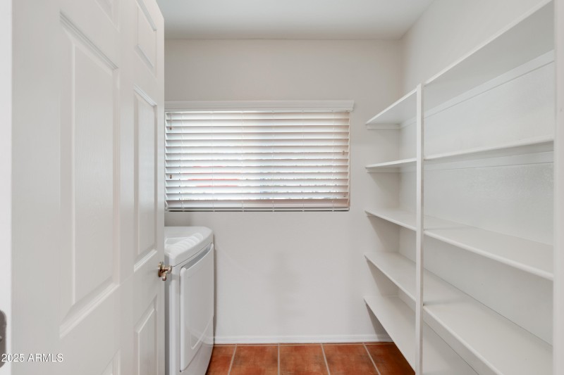 Walk In Pantry & Laundry Area