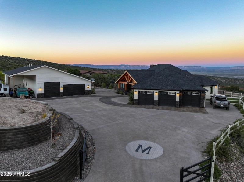 Aerial View of Front Entry