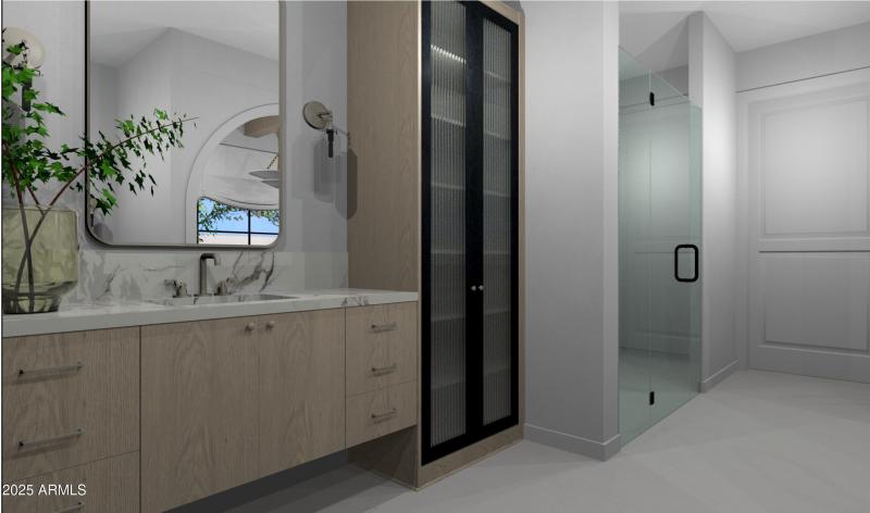 primary bath rendering