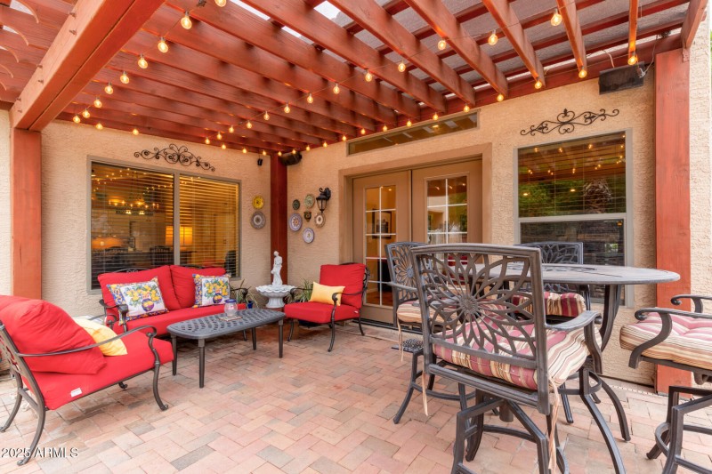 Custom Pergola | Extended Back Patio