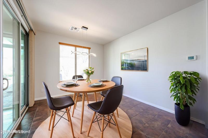 Dining Room - virtually Staged