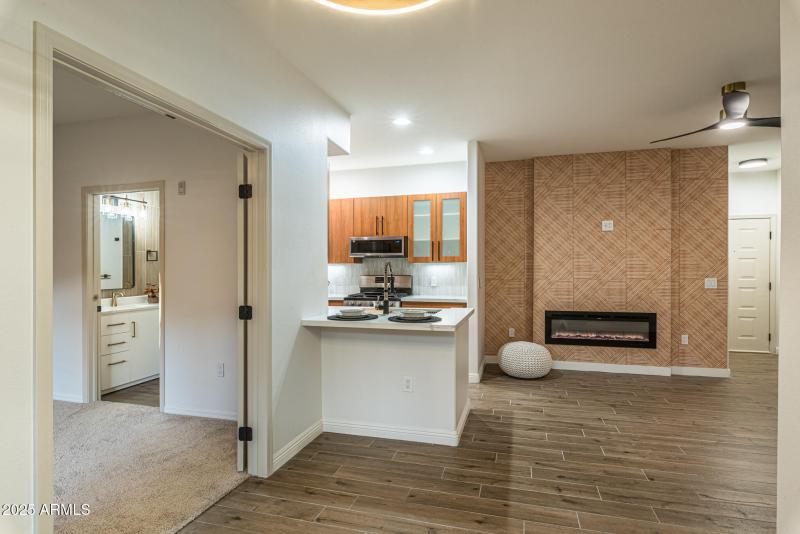 Master Bedroom with Double Door Entrance