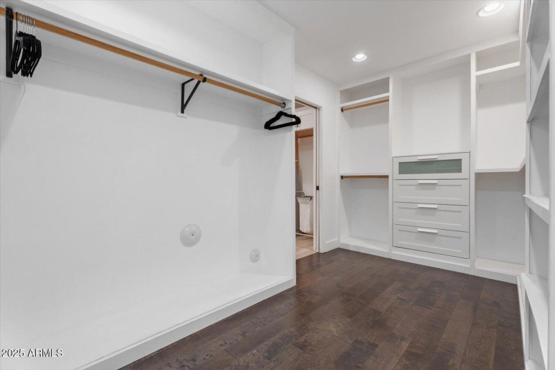 Huge custom walk-in closet