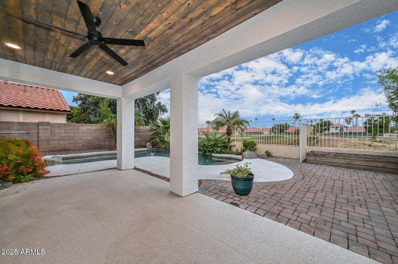 Covered Patio-Backyard