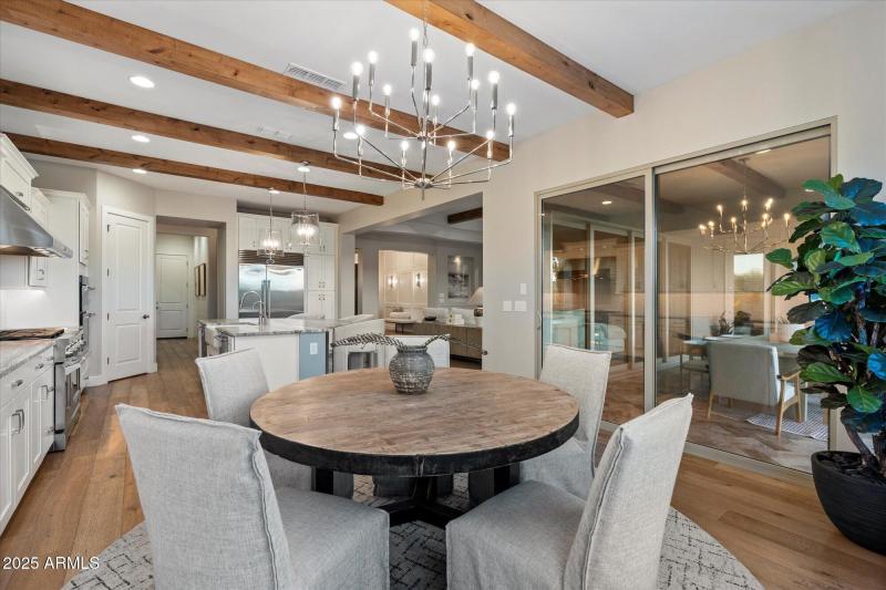 Eat In Kitchen Looking Across to Patio +