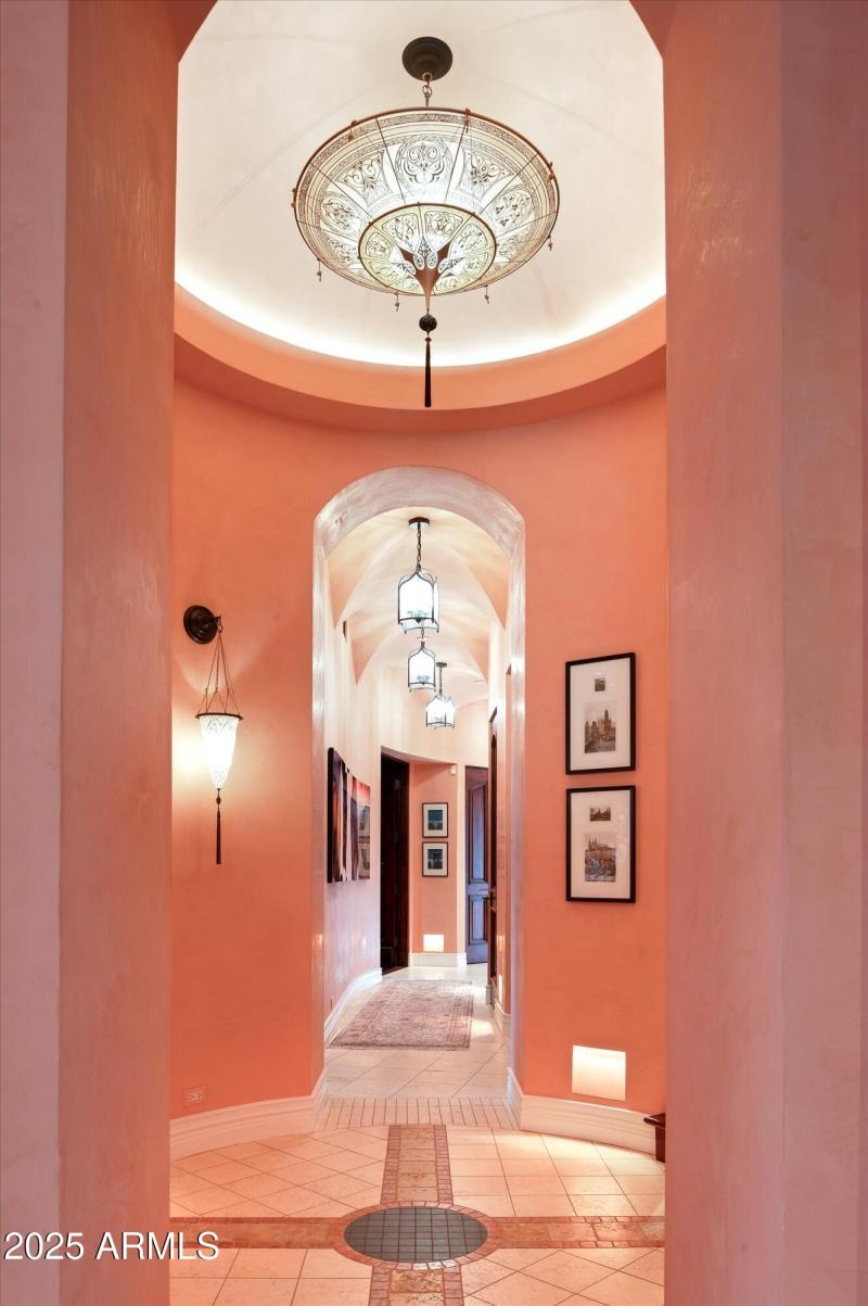 Gallery-Style Hallway
