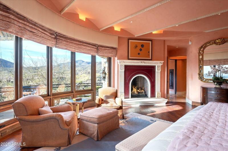 Master Hearth and Views