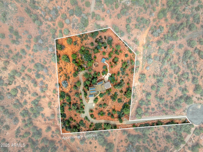 Overhead View Of Property