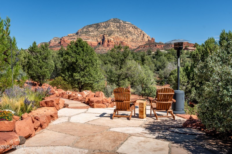 Patio with Stunning Views
