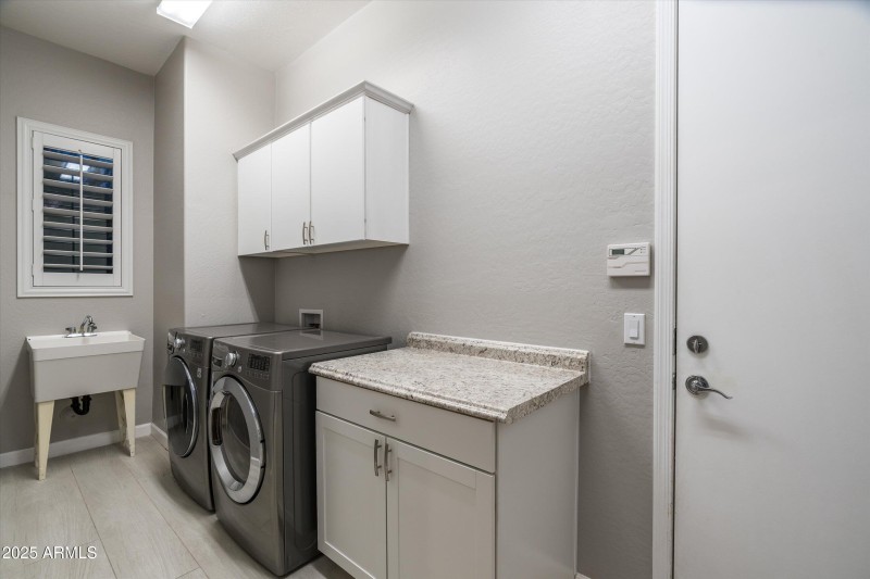 Spacious Laundry Room