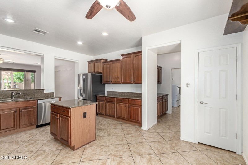 Kitchen + Laundry Room