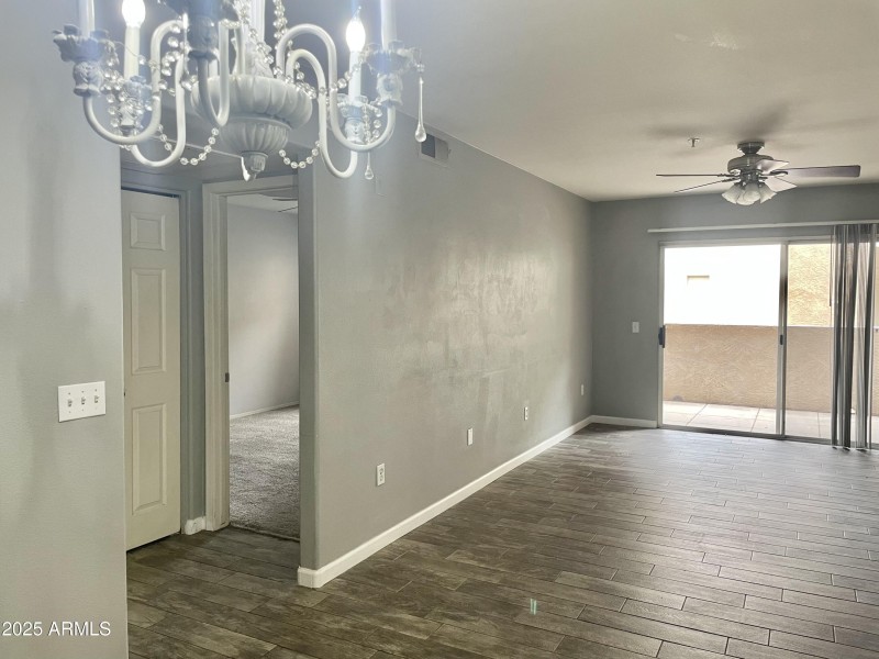 Great views from patio - open space!