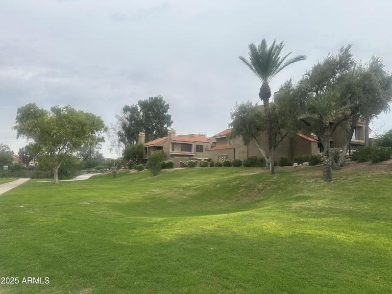 The walking path is magnificent