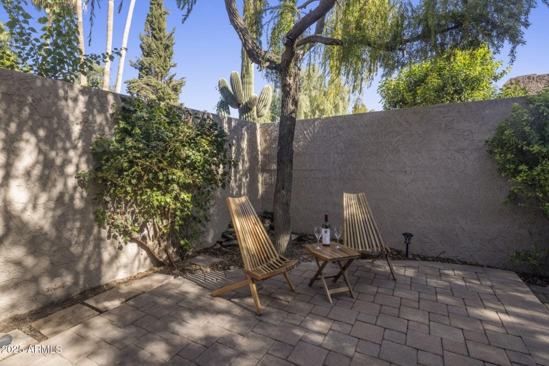 Primary Suite Back Patio Area