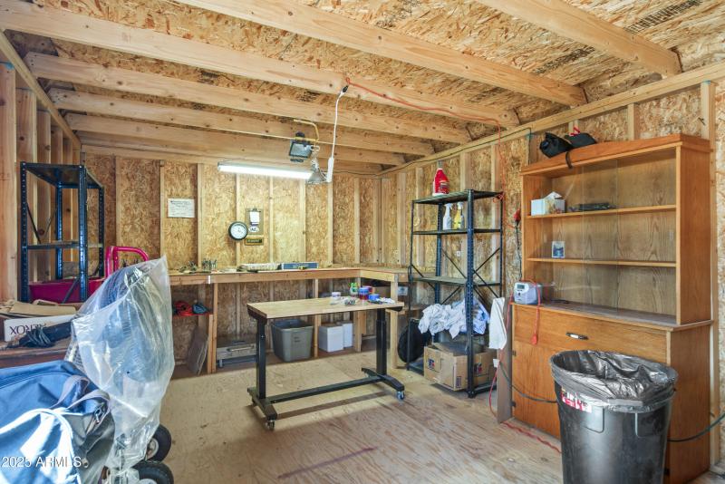 Shed Interior