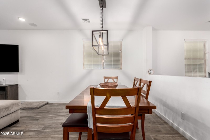 Dining area