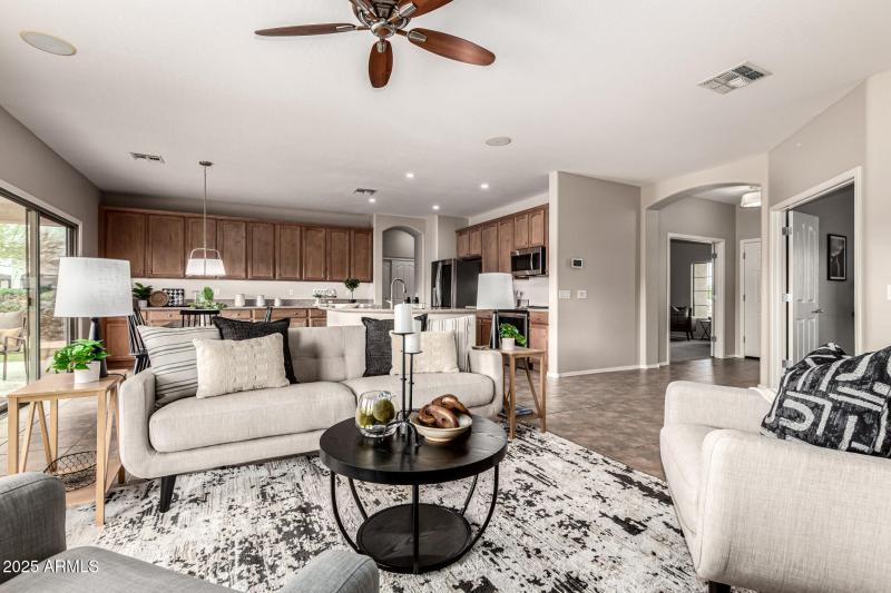 Open Concept Living Area