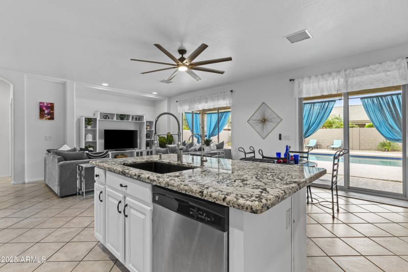 Updated Kitchen Island