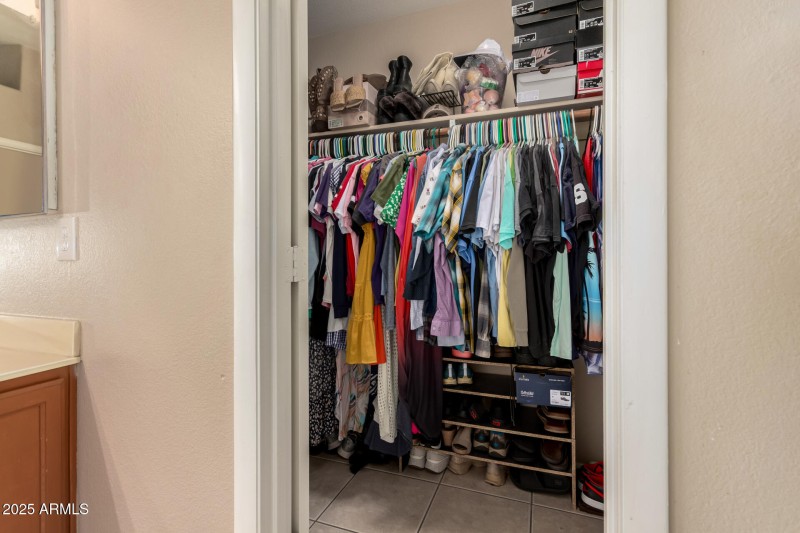 Primary Walk In Closet