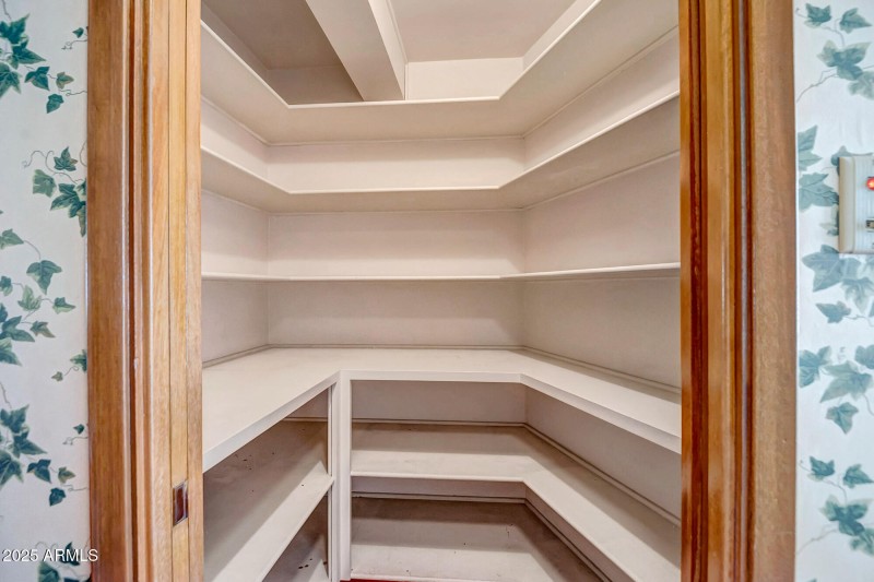 Plenty of storage space