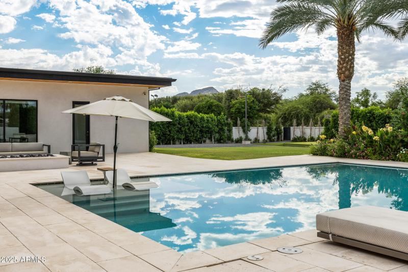 56backyard pool with mountain views