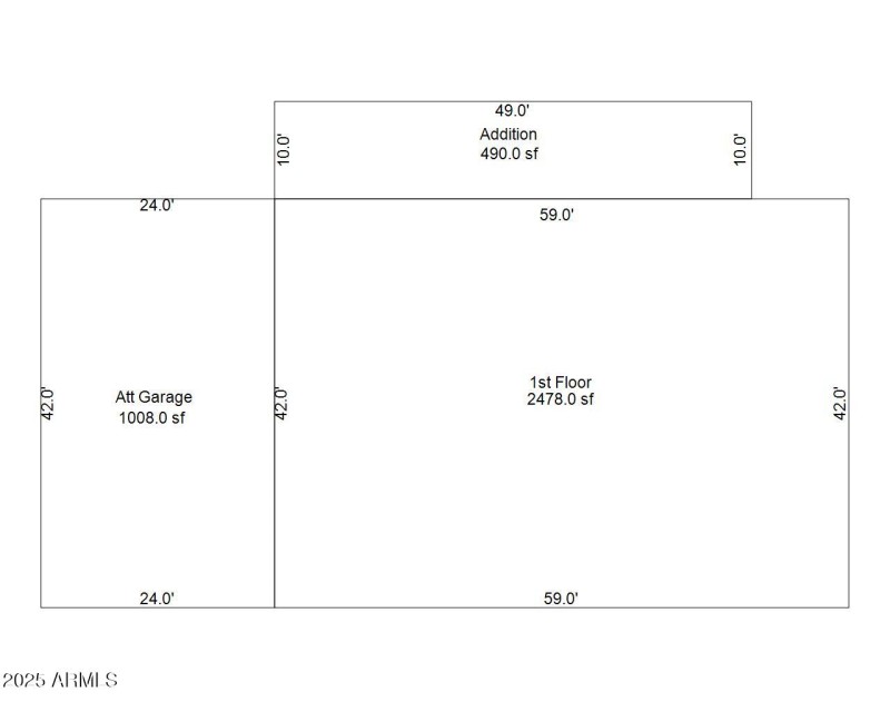 Maricopa County Assessor's sketch