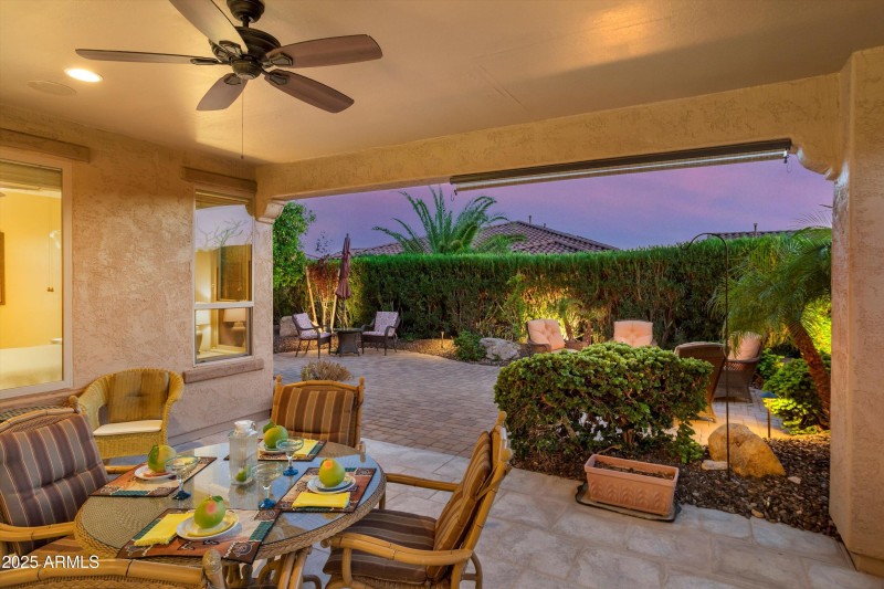 PATIO DINING AREA