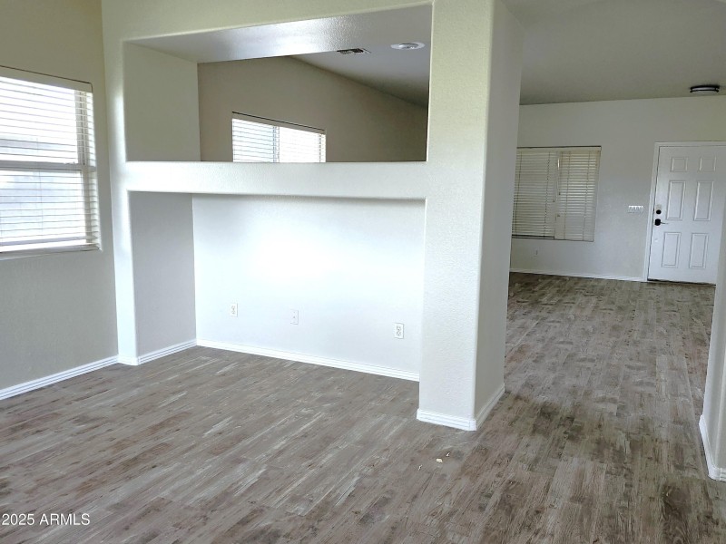 Family room entertainment center