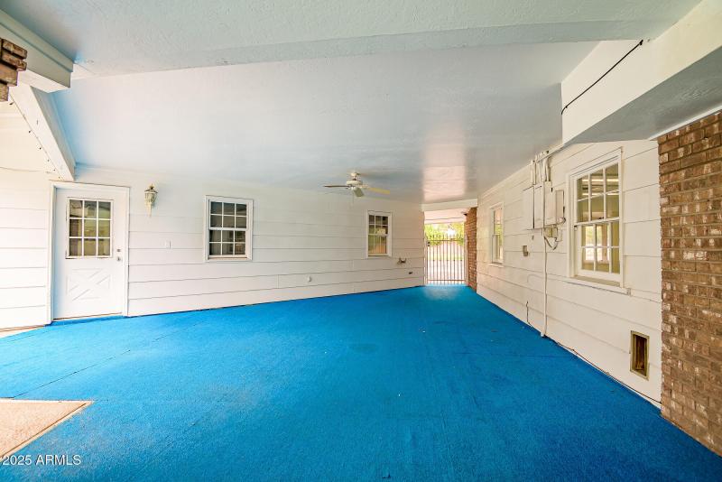 Poolside Patio and Multipurpose entry