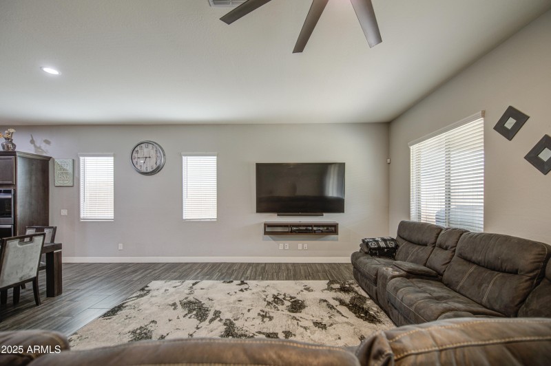 Large living/great room area