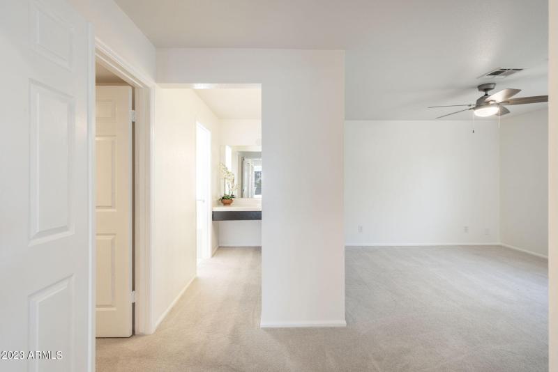 Hallway View to Master