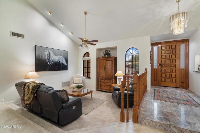 Entry Opens to Hugh Greatroom