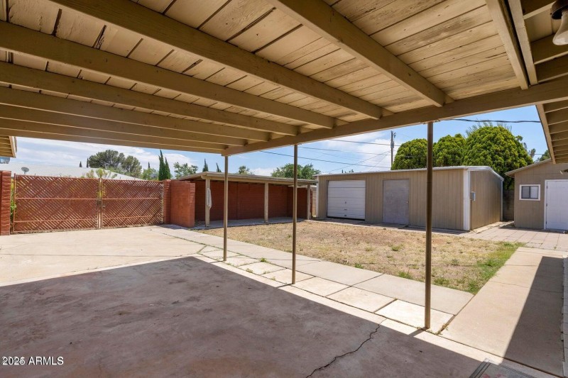 Rear Carport 2