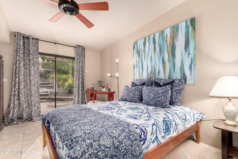 Bedroom #2 w/ Back patio Access