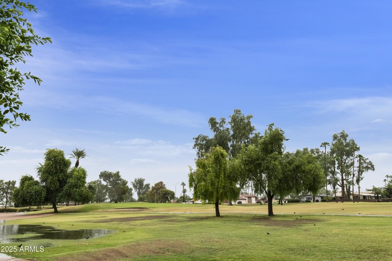 Golf Course view - 18th green