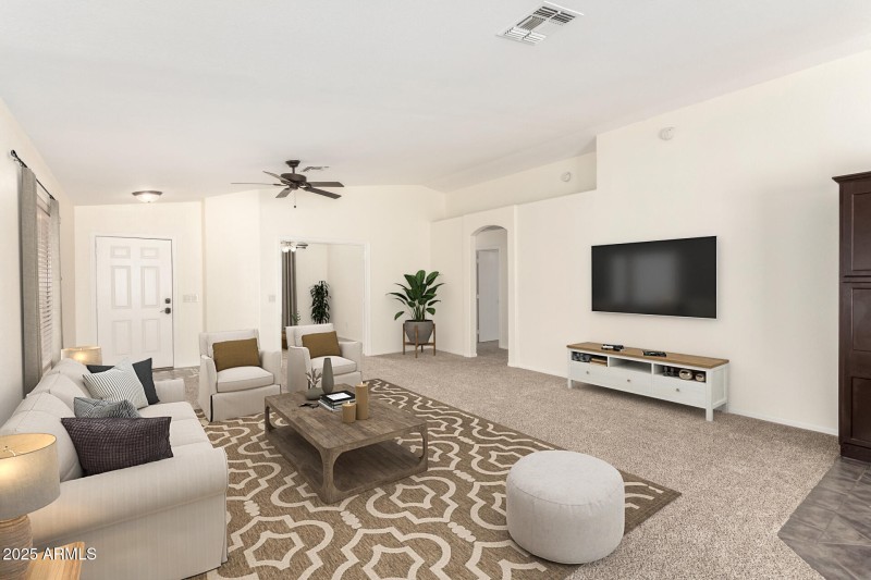 Staged Living room
