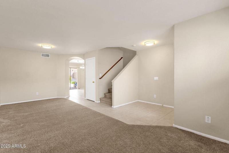 Formal Dining to Kitchen and Family Room