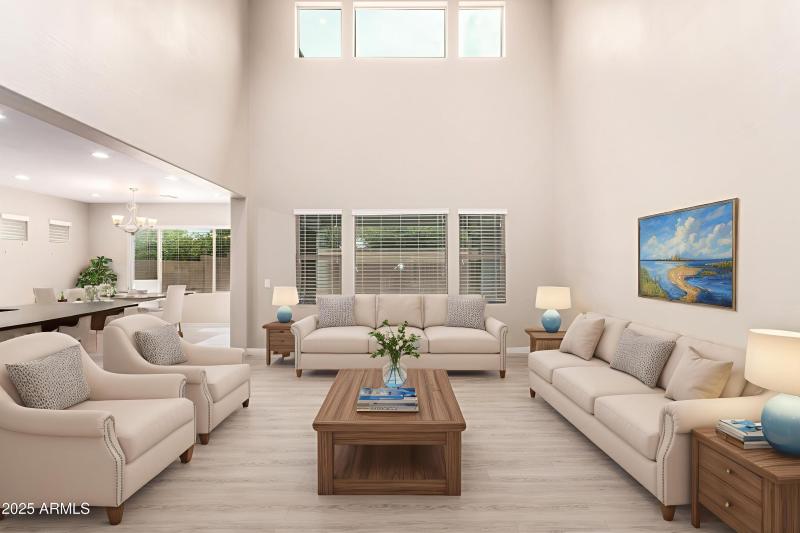 Open Great Room Layout