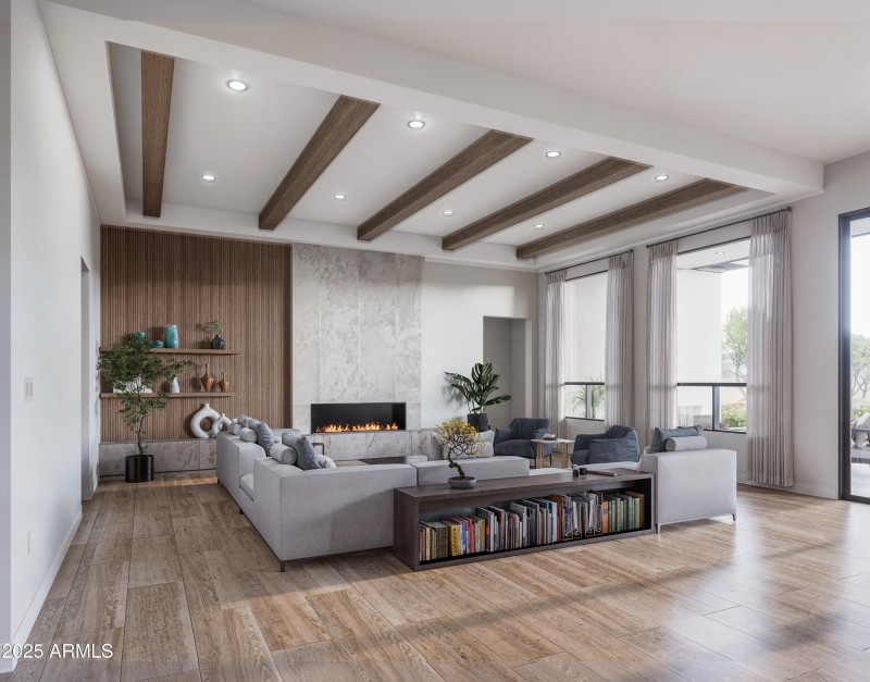 Open Great Room (Rendering)